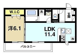 楓A  ｜ 奈良県奈良市大森町（賃貸アパート1LDK・1階・43.94㎡） その2