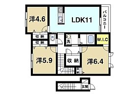 京都府木津川市加茂町里須原（賃貸アパート3LDK・2階・69.25㎡） その2