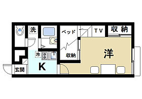 奈良県天理市勾田町345-21（賃貸アパート1K・2階・23.18㎡） その2