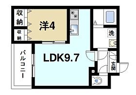 ジーメゾン大和小泉グレーデ  ｜ 奈良県生駒郡安堵町大字東安堵（賃貸アパート1LDK・3階・34.28㎡） その2