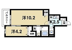 奈良県奈良市佐保台西町（賃貸アパート2K・1階・40.38㎡） その2