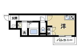 奈良県奈良市北半田中町（賃貸マンション1R・3階・22.97㎡） その2