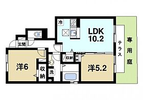 ヴォラーレ  ｜ 奈良県大和郡山市北郡山町（賃貸アパート2LDK・1階・52.81㎡） その2