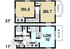 小瀬町戸建賃貸  ｜ 奈良県生駒市小瀬町（賃貸一戸建2LDK・1階・59.01㎡） その2