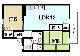 奈良県桜井市大字粟殿（賃貸アパート2LDK・1階・53.41㎡） その2