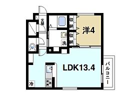 CASAαならまち  ｜ 奈良県奈良市南城戸町（賃貸マンション1LDK・1階・43.14㎡） その2