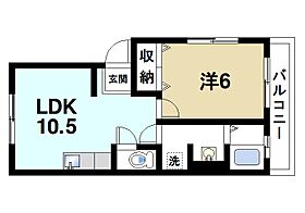 奈良県天理市川原城町（賃貸マンション1LDK・4階・36.00㎡） その2