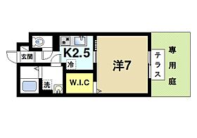 ヴィラ クレスト  ｜ 奈良県奈良市菅原東2丁目（賃貸アパート1K・1階・26.71㎡） その2