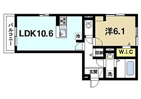 奈良県奈良市法蓮町（賃貸アパート1LDK・2階・42.93㎡） その2