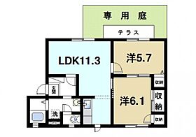 奈良県磯城郡田原本町大字宮古（賃貸アパート2LDK・1階・51.87㎡） その2