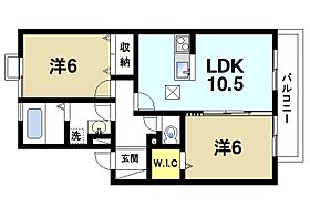 ディアコート  ｜ 奈良県奈良市押熊町（賃貸アパート2LDK・1階・54.75㎡） その2