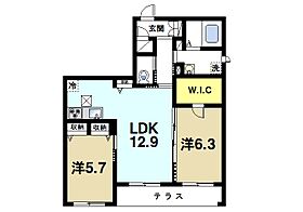 リリーベルヒルズ  ｜ 奈良県奈良市三条宮前町（賃貸マンション2LDK・1階・61.43㎡） その2