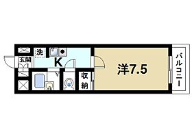 奈良県天理市田井庄町（賃貸マンション1K・3階・24.00㎡） その2