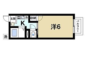 奈良県奈良市法蓮町（賃貸アパート1K・1階・19.58㎡） その2