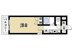 万葉III（マンション万葉III）  ｜ 奈良県奈良市西大寺芝町1丁目（賃貸マンション1K・3階・22.30㎡） その2