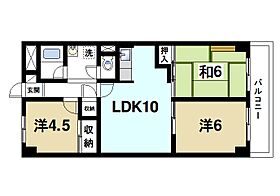 奈良県奈良市芝辻町2丁目（賃貸マンション3LDK・2階・60.00㎡） その2