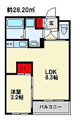 リアンレガーロ南本町 1階