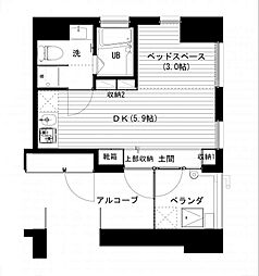 間取図画像 ワンルーム