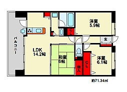 JR鹿児島本線 南福岡駅 徒歩8分 2階/-