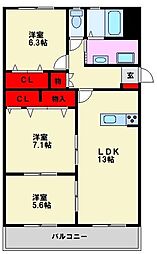進藤コーポ 3階