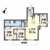 Plumju. 103 ｜ 福岡県福岡市南区向野２丁目15-24（賃貸マンション3LDK・1階・96.58㎡） その2