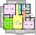 シャトレ若宮3階8.1万円
