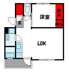 松崎団地 15000棟 2階