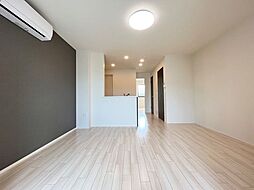 JR香椎線 舞松原駅 徒歩20分の賃貸アパート 1階1LDKのリビング/ダイニング