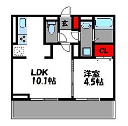 ルフレ香椎駅東 1階/106