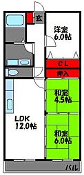 クレスト尾崎1号館 2階