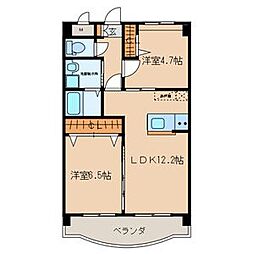 レフティヒルズ奈多 2階/-