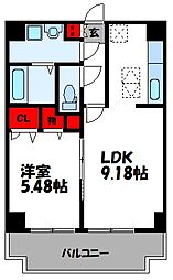 ヴィラヴィンテージ唐原 2階