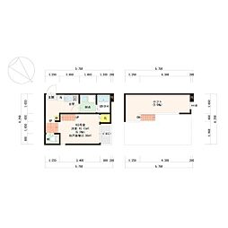 ユメゾン 1Kの間取図画像