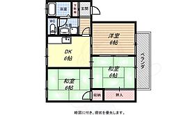 兵庫県神戸市長田区片山町２丁目15番18号（賃貸アパート3DK・2階・53.00㎡） その2