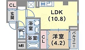 WELLBEAR新神戸  ｜ 兵庫県神戸市中央区熊内町４丁目13番15号（賃貸マンション1LDK・7階・39.57㎡） その2