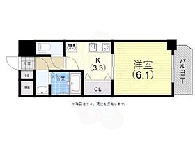 兵庫県神戸市兵庫区浜崎通（賃貸マンション1K・8階・24.68㎡） その2