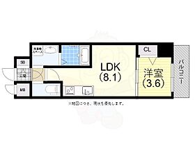 兵庫県神戸市兵庫区七宮町１丁目（賃貸マンション1LDK・4階・27.45㎡） その2