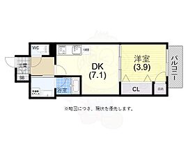 兵庫県神戸市中央区古湊通２丁目（賃貸マンション1DK・14階・30.38㎡） その2