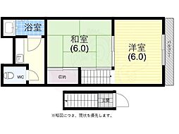 若木町アパート 2階