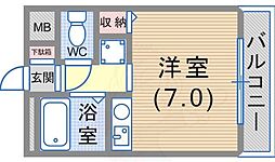 コンフォール湊川 2階/-