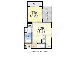 Le・Ciel湊川公園 2階/-