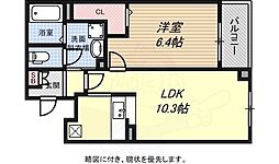 シィーム スマ 1階1LDKの間取り
