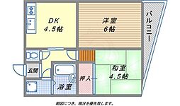 中内ハイツ 2階