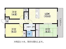 グレーシィ須磨アルテピア2番街 3LDKの間取図画像