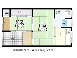 🉐敷金礼金0円！🉐苅藻通2平屋