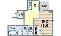 REVE 1Kの間取図画像