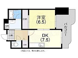 入江住宅 1DKの間取図画像