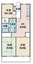 ヒルサイドテラス鶴ヶ島  ｜ 埼玉県鶴ヶ島市松ヶ丘5丁目3-11（賃貸マンション3DK・3階・54.01㎡） その2