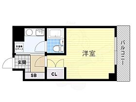 大阪府大阪市中央区博労町３丁目（賃貸マンション1K・3階・26.63㎡） その2