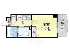 大阪府大阪市北区豊崎５丁目4番2号（賃貸マンション1K・6階・25.18㎡） その2